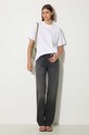 Джинси Fiorucci Faded Black Straight Fit Jeans W01FPDJE075DN01DN05 чорний SS24