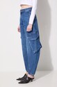 JW Anderson jeansi Twisted Cargo Jeans bleumarin DT0091.PG1560.800