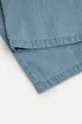 modrá Detské bavlnené nohavice Coccodrillo