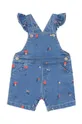 Detské rifľové nohavice na traky Tartine et Chocolat modrá