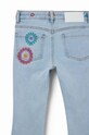 Desigual jeansy dziecięce niebieski 24SGDD04