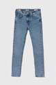 Детские джинсы Pepe Jeans SKINNY JEANS HW JR с регуляцией голубой PG201675XW3