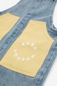 Bobo Choses salopete din denim pentru copii albastru 124AB098