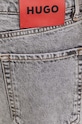 HUGO jeansy szary 50507470