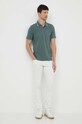 Guess jeansy z domieszką jedwabiu MIAMI M4RAN1.WFXVB biały SS24