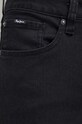 Pepe Jeans jeansy STRAIGHT JEANS COATED czarny PM207398