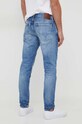 Odzież Pepe Jeans jeansy TAPERED JEANS REPAIR PM207400 niebieski