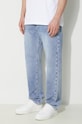 Одяг Джинси Billionaire Boys Club Diamond & Dollar Embroidered Denim B24152 блакитний