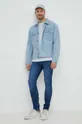 Traperice Calvin Klein Jeans mornarsko plava