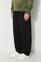 Džíny Carhartt WIP Single Knee Pant černá I031497.8902
