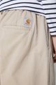 Bavlněné kalhoty Carhartt WIP Marv Pant I033129.G106 béžová