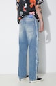 Clothing Marcelo Burlon jeans Medium Stone Dnm Straight CMYA030S24DEN0013400 blue