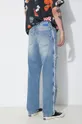 Marcelo Burlon jeans Medium Stone Dnm Straight Main: 89% Cotton, 11% Polyester Pocket lining: 65% Polyester, 35% Cotton
