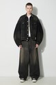 Τζιν παντελόνι Maison MIHARA YASUHIRO Light Denim Wide Pants J12PT022 μαύρο SS24