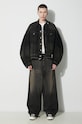 Maison MIHARA YASUHIRO jeansy Light Denim Wide Pants J12PT022 czarny SS24