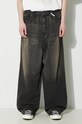 Maison MIHARA YASUHIRO jeansy Light Denim Wide Pants czarny J12PT022