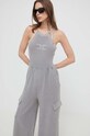 Elisabetta Franchi tuta in cotone KT46S41E2 grigio