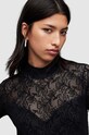 Ρούχα Ολόσωμη φόρμα AllSaints Flocked WP060Z μαύρο