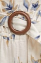 Лляний комбінезон Lauren Ralph Lauren 200932900 бежевий