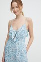 Laneni kombinezon Pepe Jeans MATILDE plava PL230489