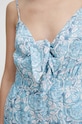 Льняной комбинезон Pepe Jeans MATILDE PL230489 голубой