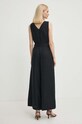 Одяг Лляний комбінезон United Colors of Benetton 4AGHDT009 чорний