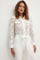 Ολόσωμη φόρμα Morgan PIOLI PIOLI PIOLI.OFF.WHITE μπεζ SS24