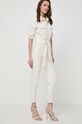 Morgan kombinezon PTULUV PTULUV.NUAGE beżowy SS24