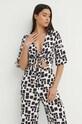 Plážový overal Max Mara Beachwear 2416641039600 černá SS24