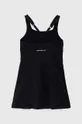 Παιδικό φόρεμα Abercrombie & Fitch μαύρο