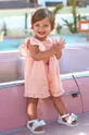 ροζ Βρεφική βαμβακερή φόρμα Mayoral Για κορίτσια
