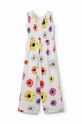 BIMBA Desigual tuta per bambini 24SGPK05 bianco