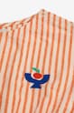 Fete Bobo Choses salopetă din bumbac pentru copii 124AC121 portocaliu