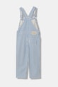 Dziewczynka Bobo Choses ogrodniczki bawełniane dziecięce 124AC123 niebieski