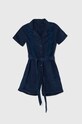 Guess tuta elegante tessuto blu navy J4GK06.WE8R0.PPYH