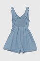 zippy kombinezon bawełniany dziecięcy 3105943901 niebieski SS24