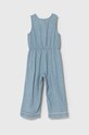 Детский хлопковый комбинезон zippy 3105989301 голубой SS24