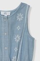 Девочка Детский хлопковый комбинезон zippy 3105989301 голубой