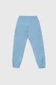 Детские брюки Calvin Klein Jeans голубой