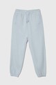 Детские спортивные штаны Calvin Klein Jeans трикотаж голубой IB0IB01926.128.176.PPYH