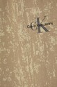 Chłopiec Calvin Klein Jeans spodnie dresowe bawełniane dziecięce IB0IB01932.PPYH beżowy