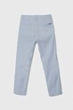 Guess spodnie lniane dziecięce L4RB07.WFZ90.PPYH niebieski SS24