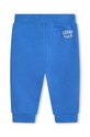Детские хлопковые штаны Kenzo Kids K60145. голубой SS24