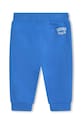 Kenzo Kids spodnie dresowe bawełniane dziecięce K60145. niebieski SS24