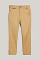 Tommy Hilfiger pantaloni per bambini KB0KB08609.128.176.PPYH giallo SS24
