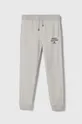 szary Tommy Hilfiger spodnie dresowe dziecięce Chłopięcy