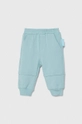 turchese Emporio Armani pantaloni tuta in cotone neonati x The Smurfs Ragazzi