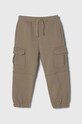 Detské bavlnené tepláky United Colors of Benetton bavlna béžová 3J68GF03K.P.Seasonal