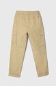 United Colors of Benetton spodnie dziecięce 4HK2CF01V.G.Seasonal beżowy SS24