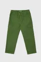 zelena Otroške hlače United Colors of Benetton Fantovski